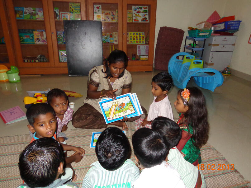 students in classroom
